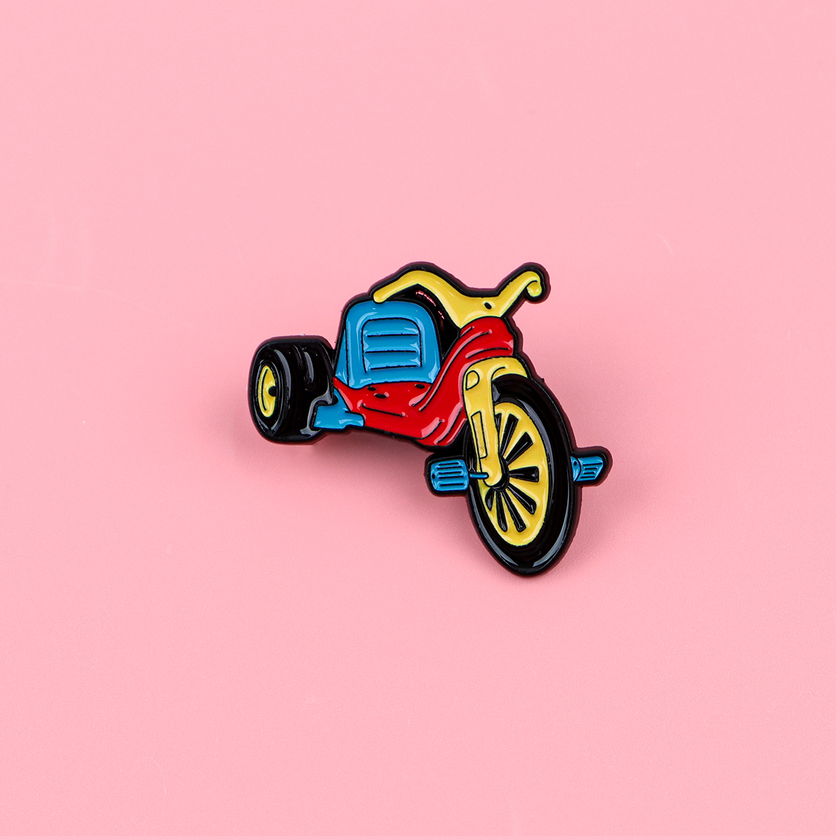 Vintage Brooch Pin - Retro Bicycle Enamel Pin Vintage Brooch