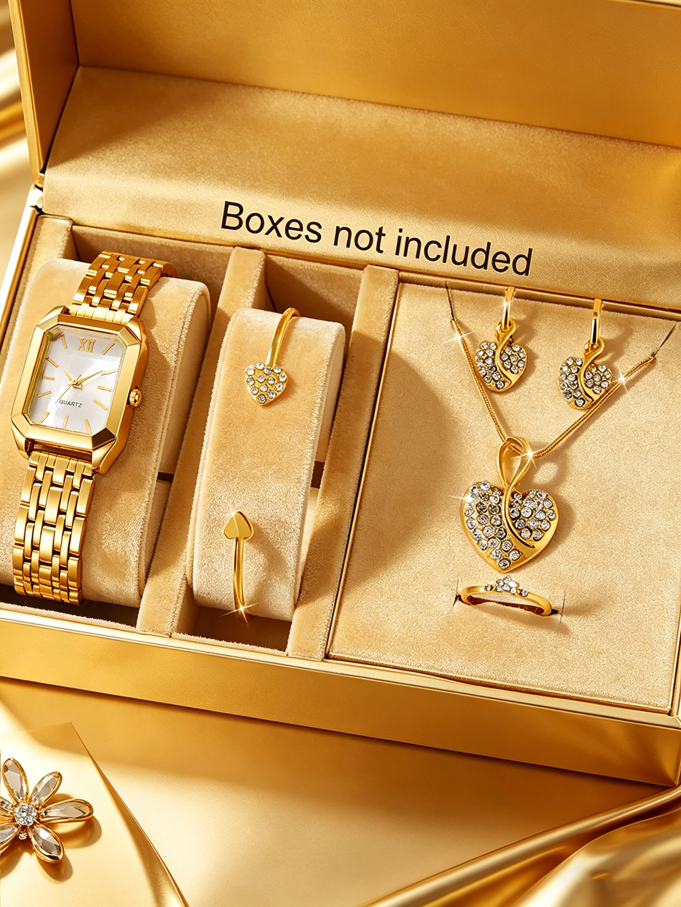 Does Jewelry Include Watches - The lady's compact quartz watch and