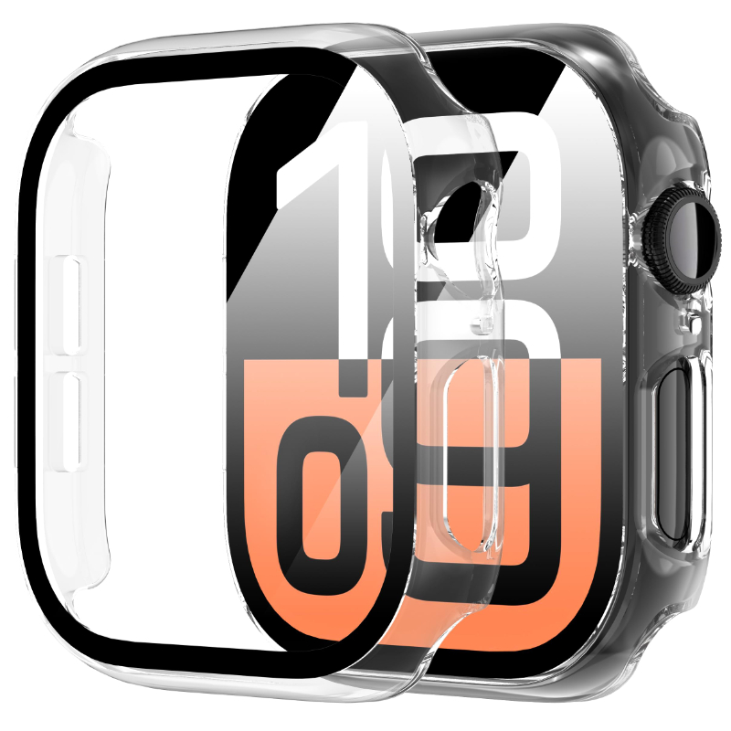 Tempered Glass+Case For Apple  - Jewelry Smart Watches avis et prix