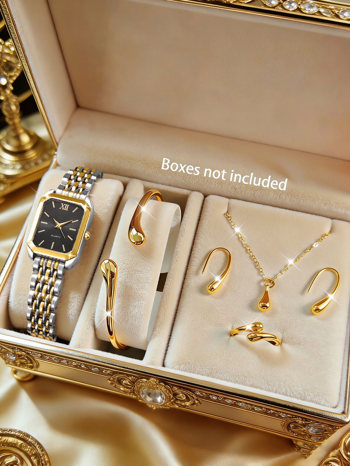 The lady's compact quartz watc - Does Jewelry Include Watches avis et prix