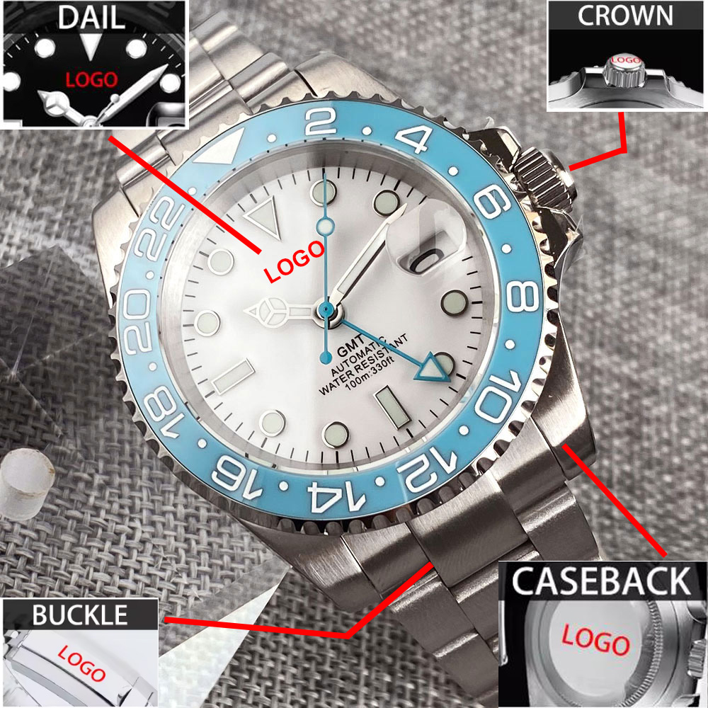 Customized 40mm Ice Blue Dial  - Jewelry Watches Men avis et prix