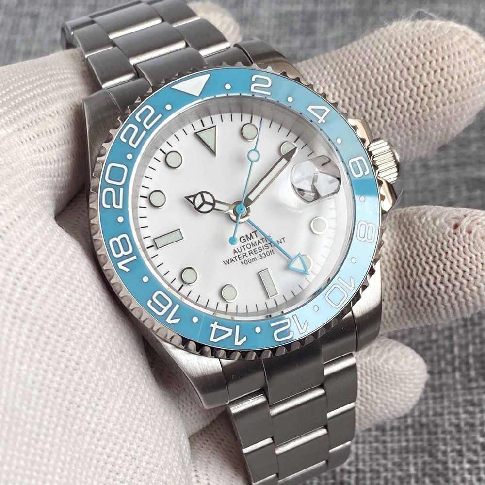 Customized 40mm Ice Blue Dial  - Jewelry Watches Men avis et prix