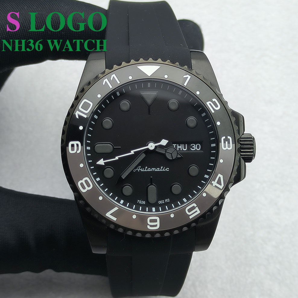 40MM NH36 Watch Black Men's St - Jewellery Watch avis et prix