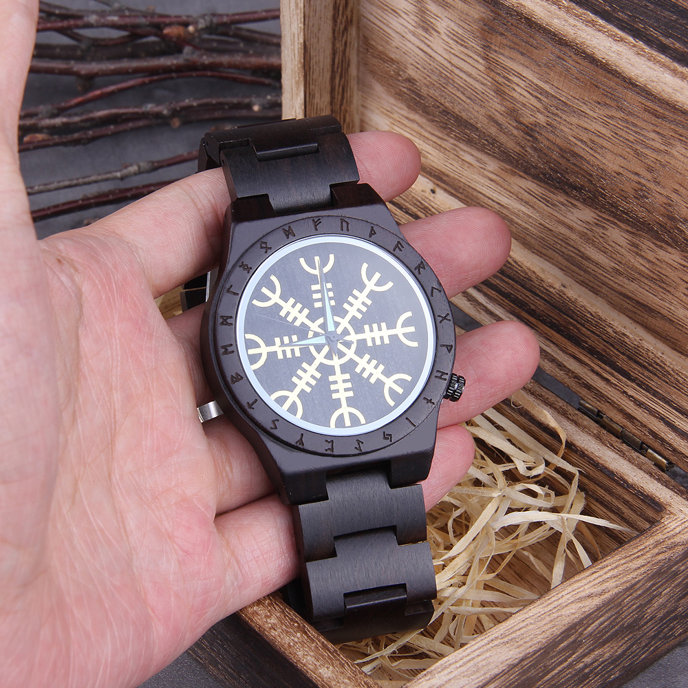 Handmade  Wooden Watches Man W - Jewelry Watches Men avis et prix