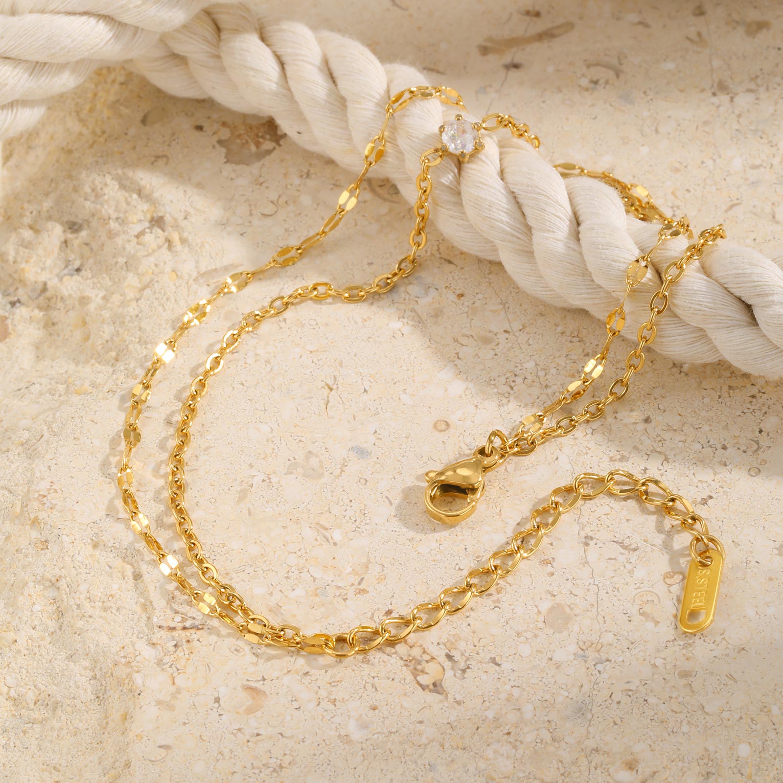 Waterproof Layered Anklet Brac - Jc Jewelry & Watches Photos avis et prix