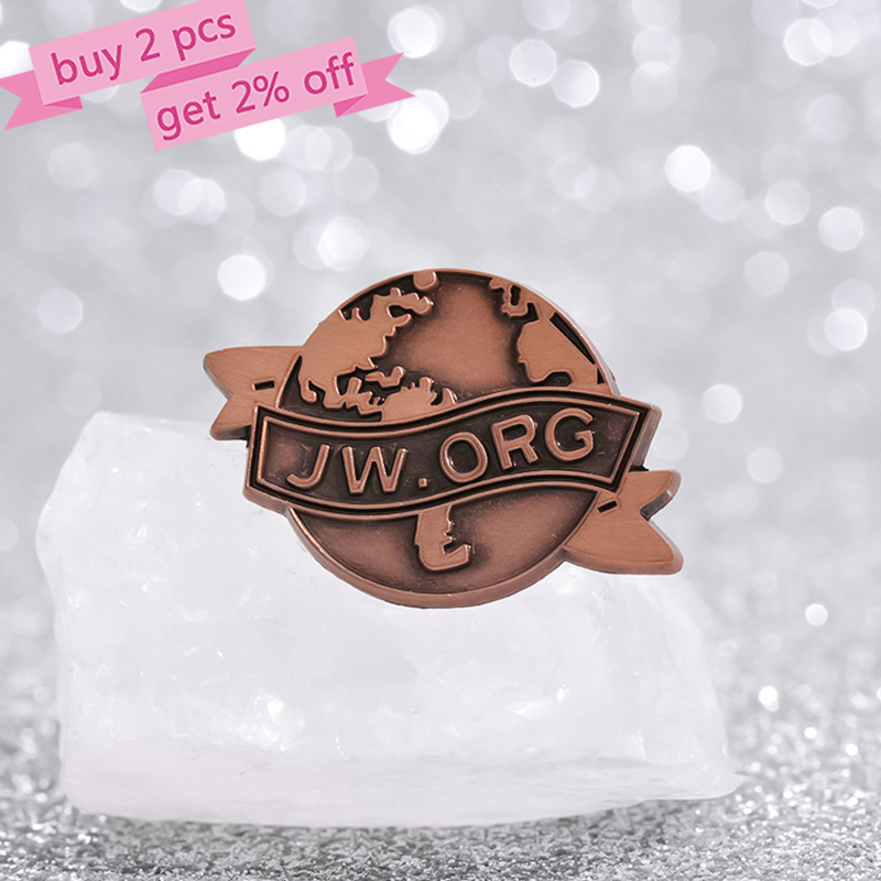 JW,ORG Banner Earth Enamel Pin - Vintage Brooch Pin avis et prix