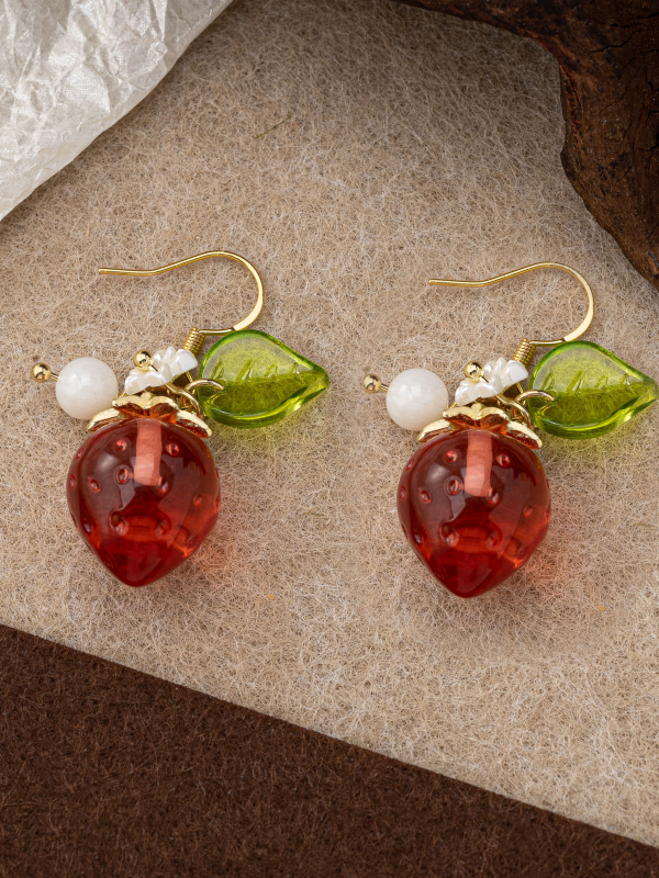 Cute Stberry Fruit Ear Cuffs f - Ear Cuff No Piercing avis et prix