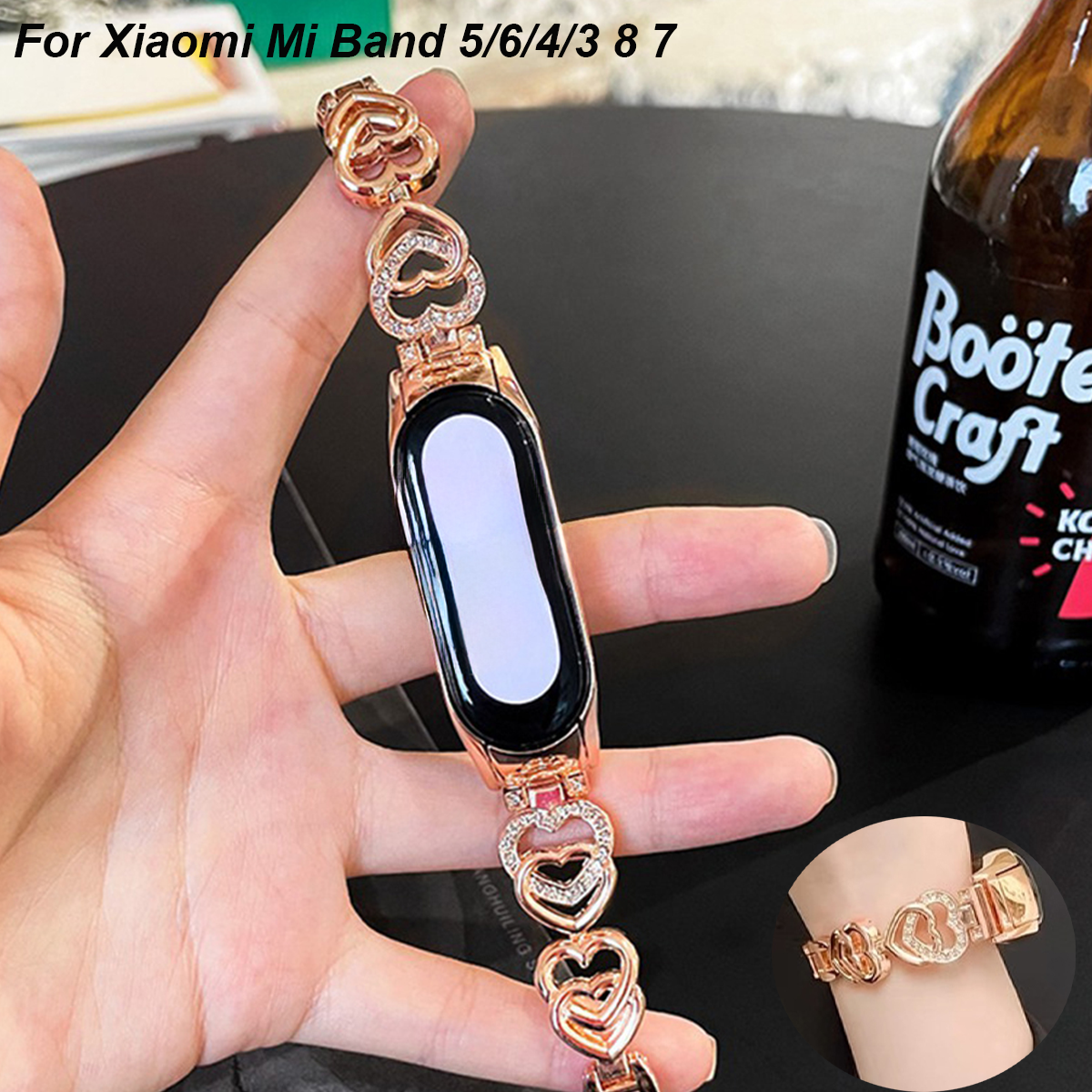 Strap For Xiaomi Mi Band 8 7 W - Jewelry Smart Watches avis et prix