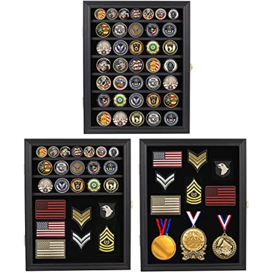 Medals Display Case Wall Frame - Collectors Coins Jewelry & Watches Of Smithtown Reviews avis et prix