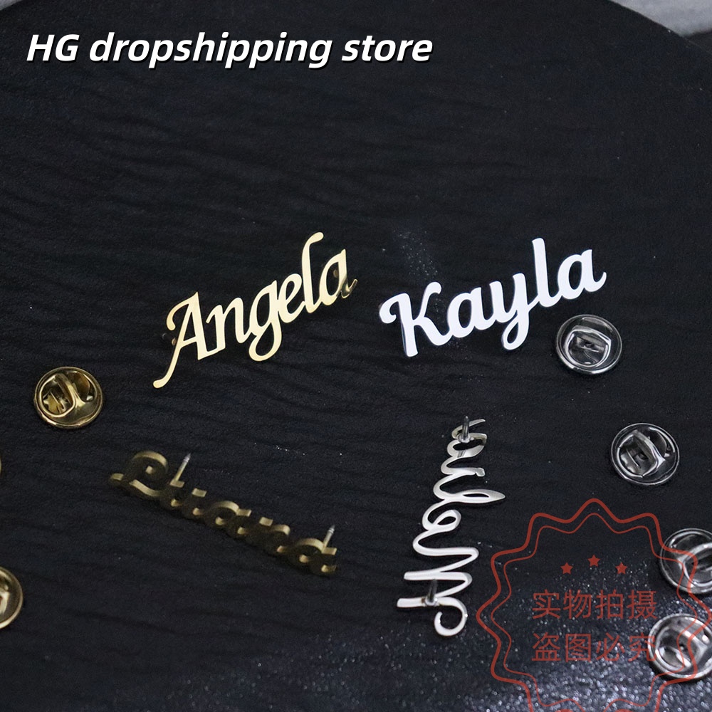 Custom Nameplate Brooch Person - Vintage Brooch Pin avis et prix