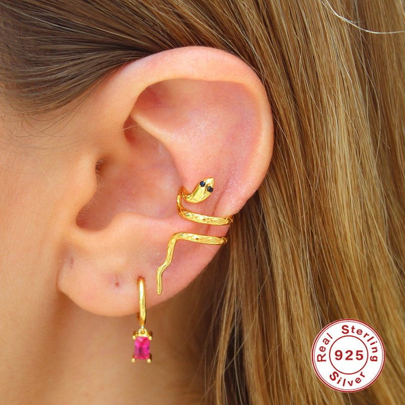 F.I.N.S Stack Creative Snake 9 - Ear Cuff No Piercing avis et prix