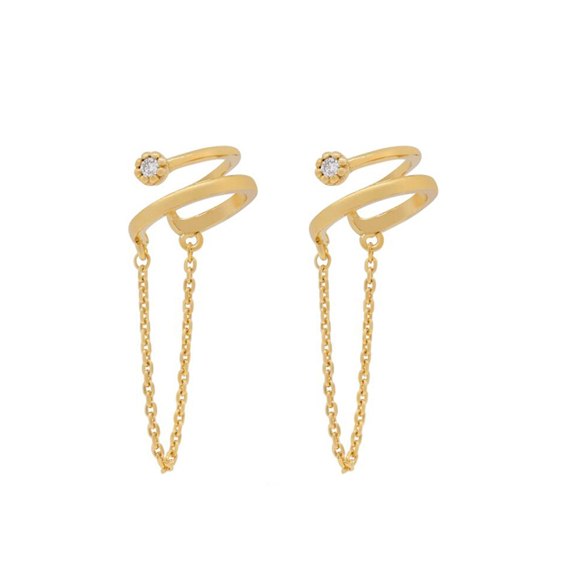 KEYOUNUO Gold Filled Silver Co - Ear Cuff No Piercing avis et prix