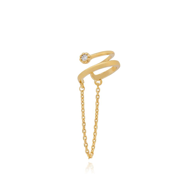 KEYOUNUO Gold Filled Silver Co - Ear Cuff No Piercing avis et prix