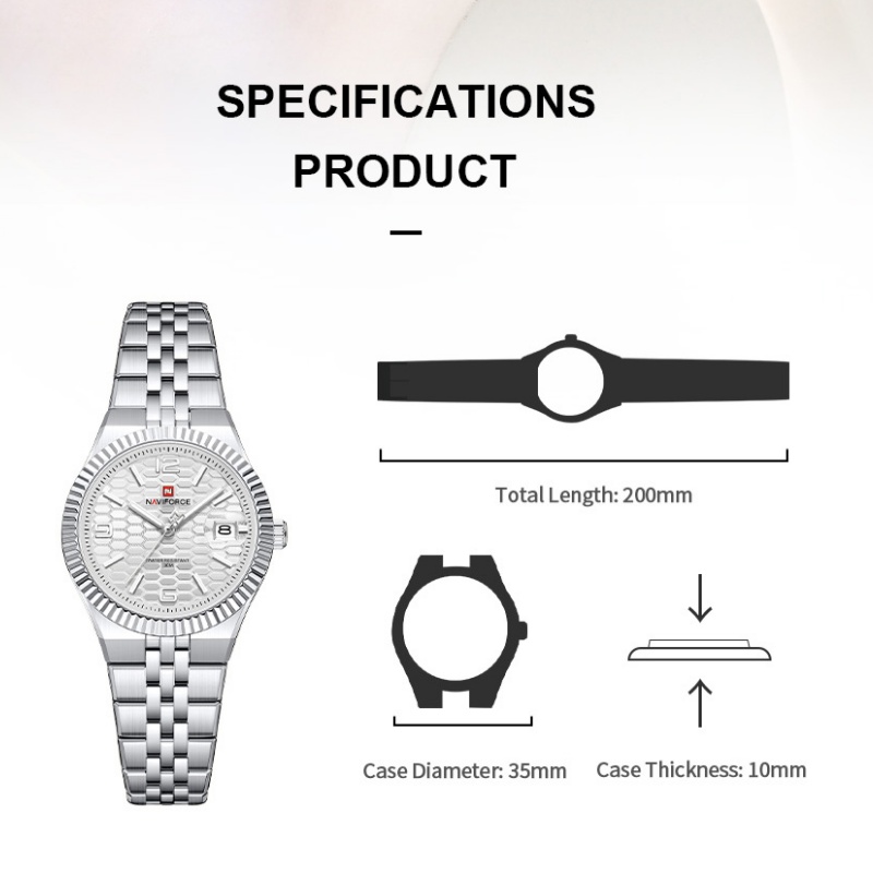 NAVIFORCE NF5079 Women Quartz  - Jewelry Watches Women avis et prix