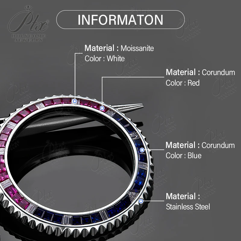 Fit 40.30mm Luxury Watch Bezel - Jewelry Watches Men avis et prix