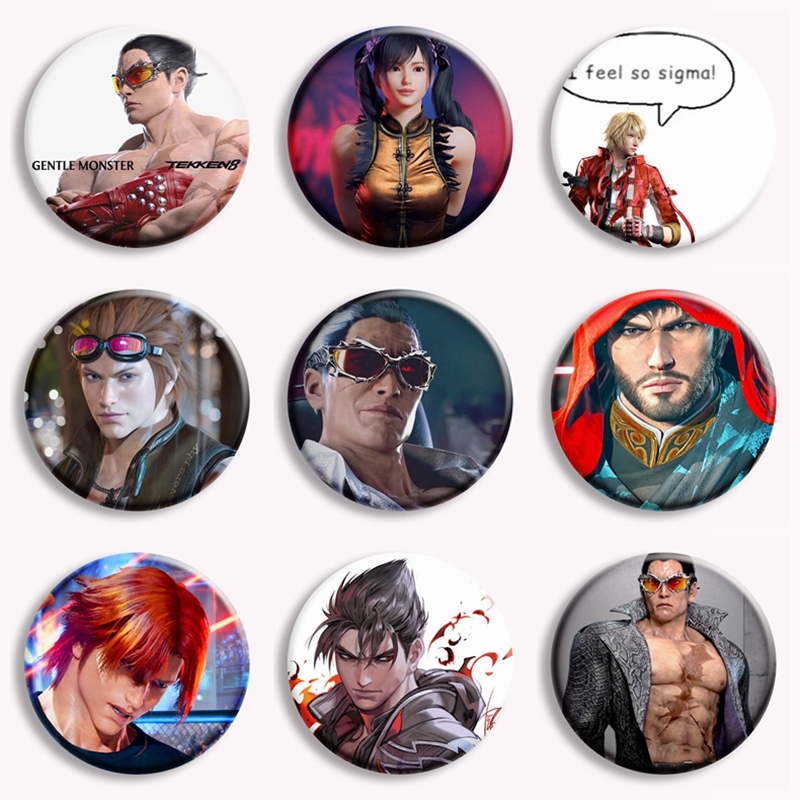 Hot Game Tekken 8 Character An - Vintage Brooch Pin avis et prix