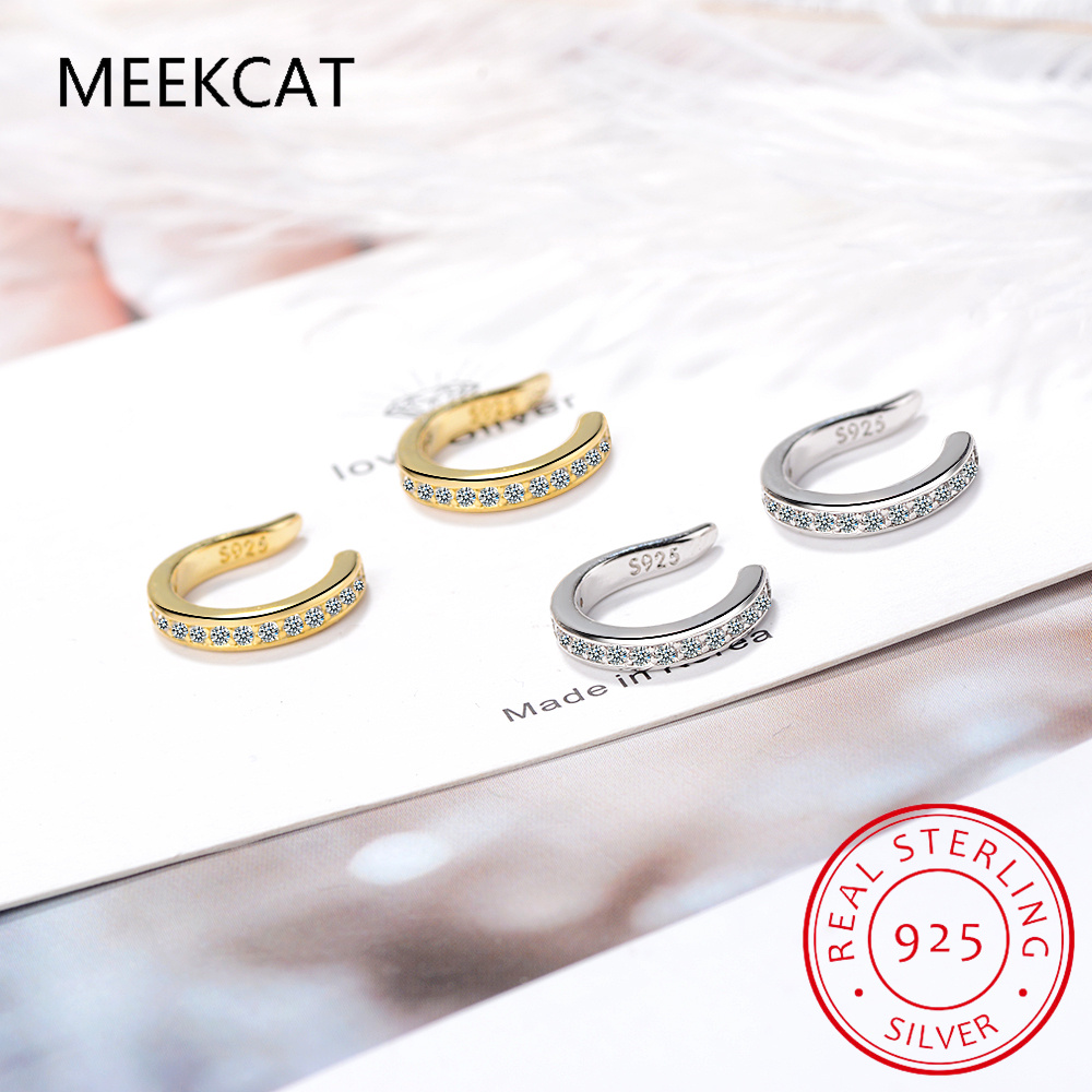 925 Sterling Silver Full Moiss - Ear Cuff No Piercing avis et prix