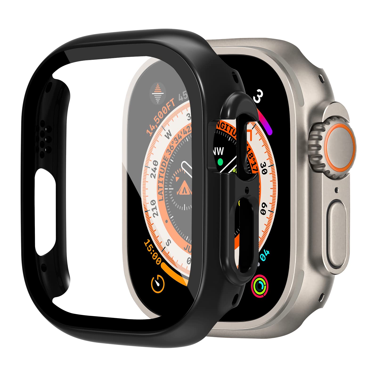 Glass+case For Apple Watch Ult - Jewelry Smart Watches avis et prix