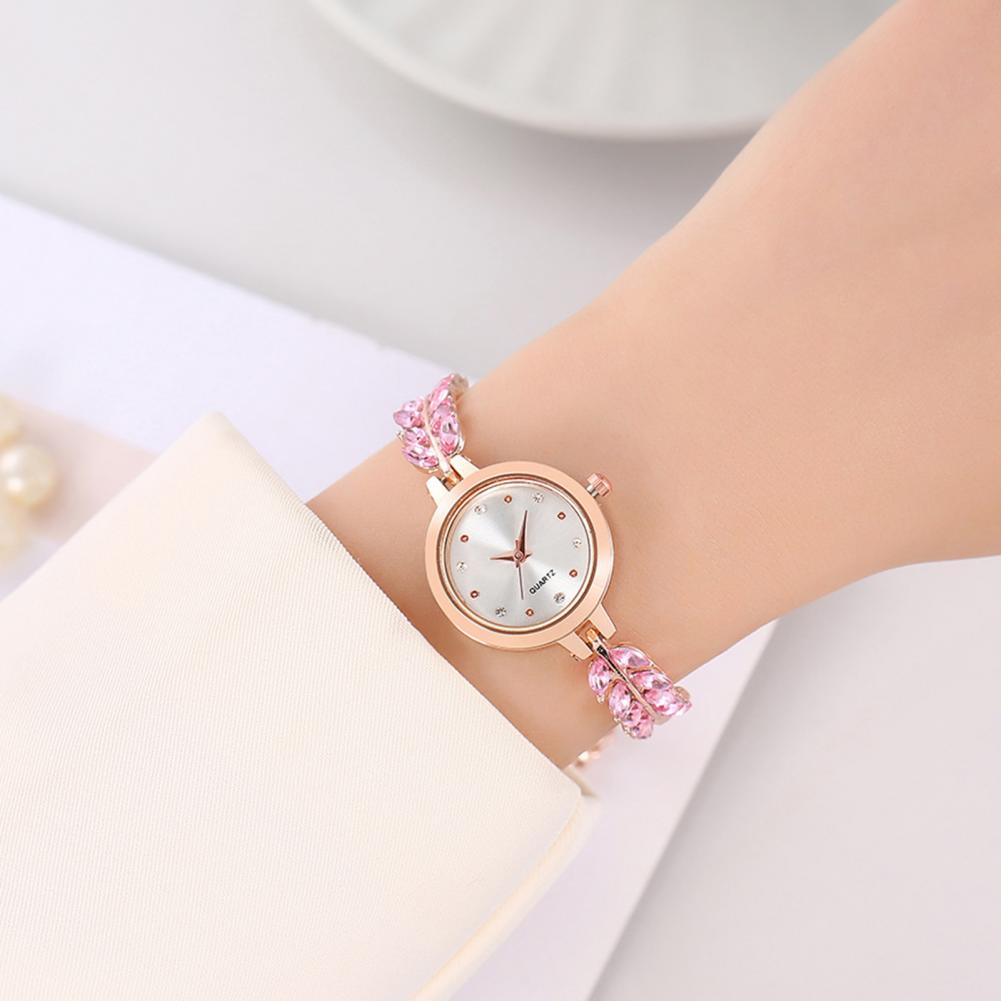 2.3cm Women Rhinestone Bracele - Jewelry Watches Women avis et prix