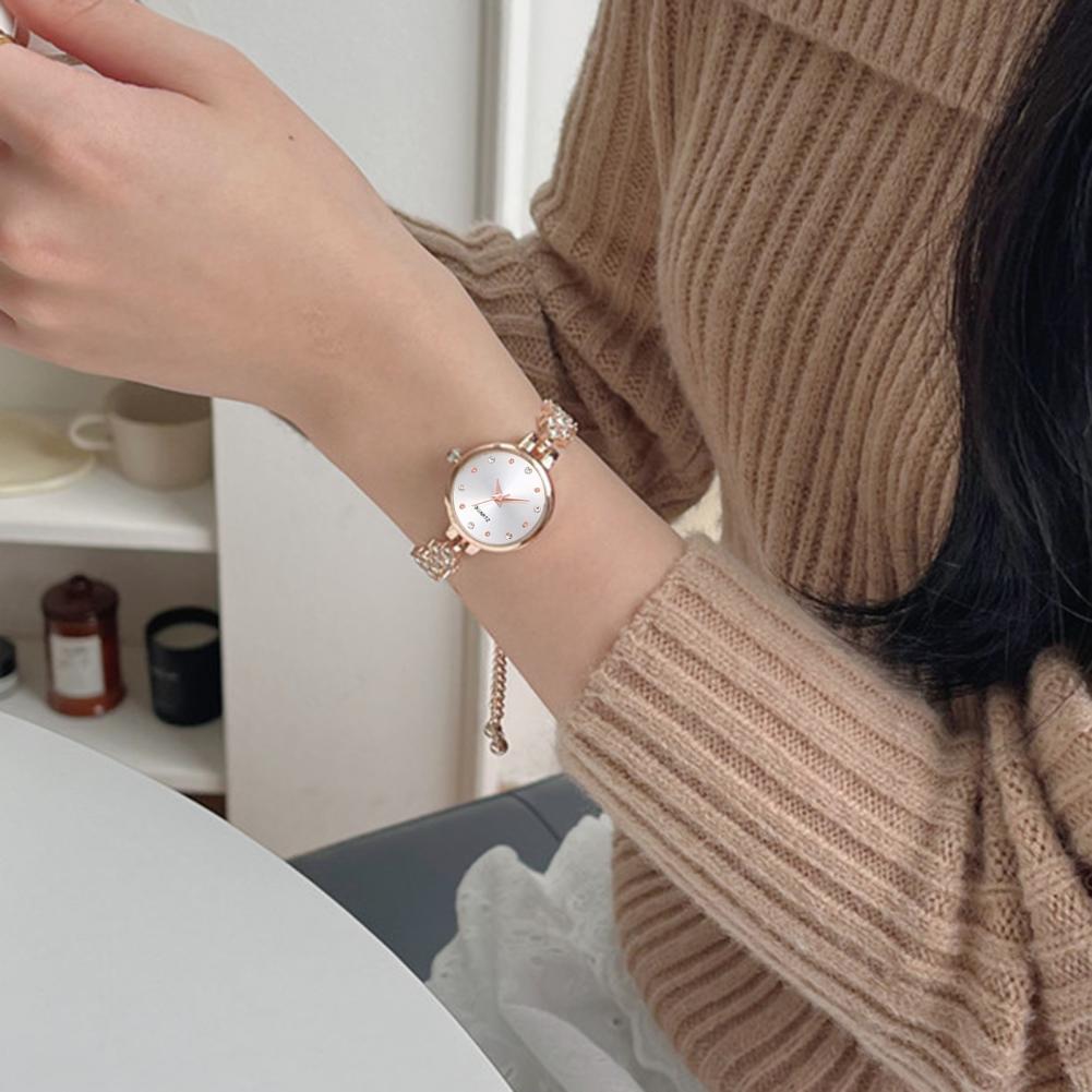 2.3cm Women Rhinestone Bracele - Jewelry Watches Women avis et prix