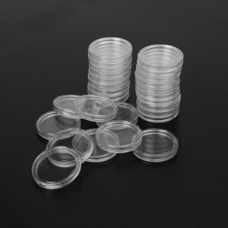 100 Clear Round Coin Holders 3 - Collectors Coins Jewelry & Watches Of Smithtown Reviews avis et prix