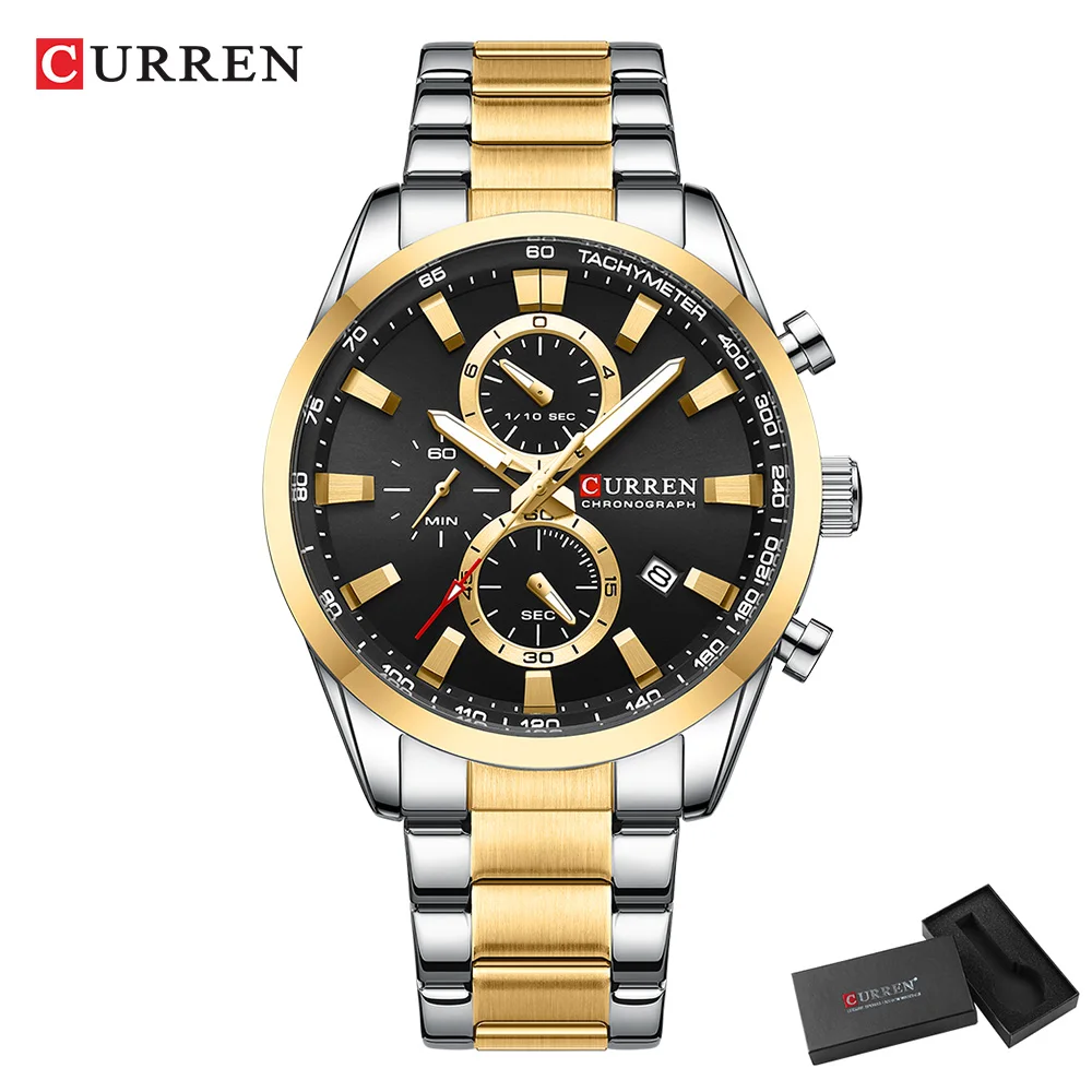 CURREN Casual Quartz Chrono Sp - Jewellery Watch avis et prix