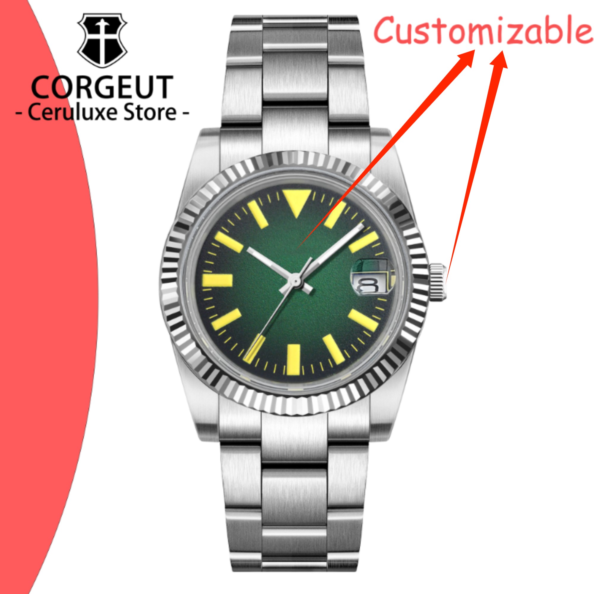 Custom Logo 36/39mm New NH35 A - Jewellery Watch avis et prix