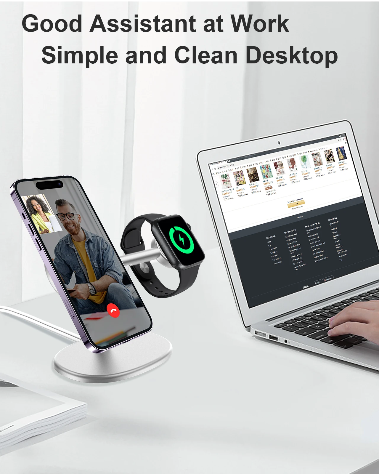 EWA 2-in-1 Desktop Phone Stand - Watches & Jewelry Repair Center New York avis et prix