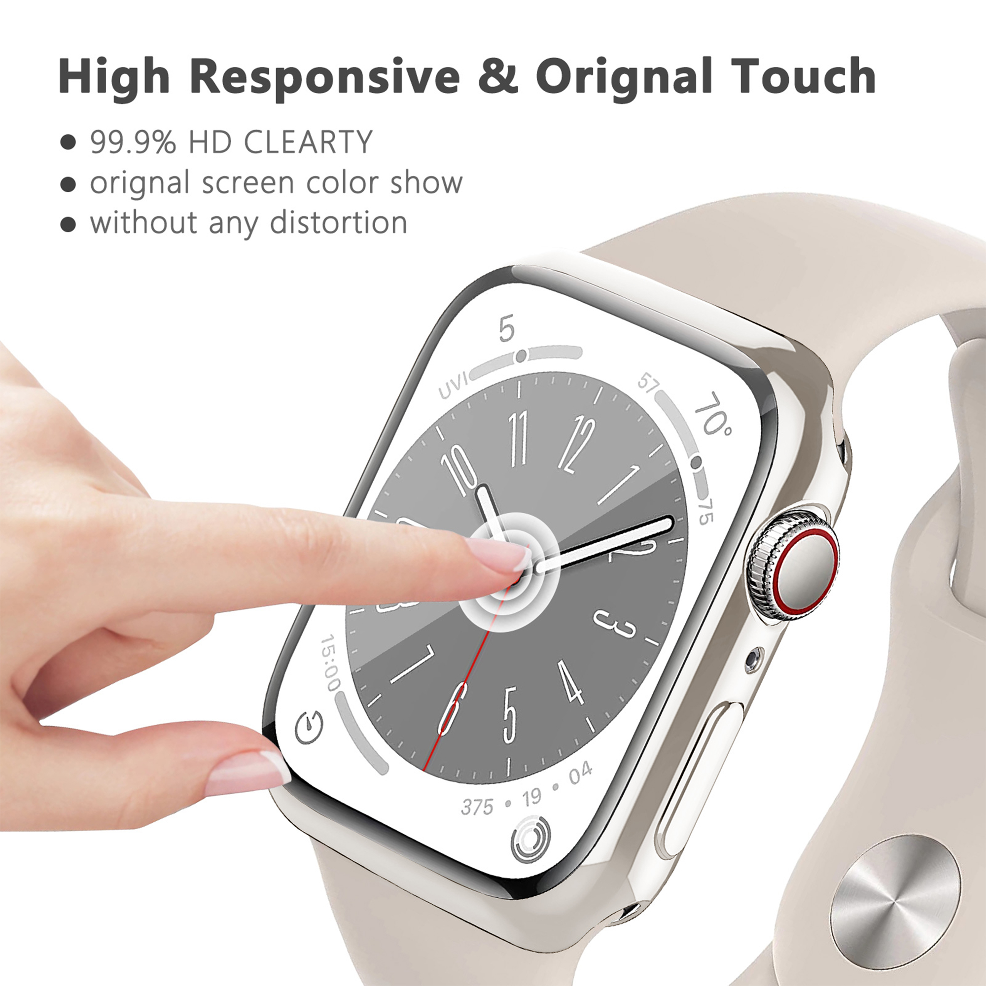 Screen Protector For Apple Wat - Jewelry Smart Watches avis et prix
