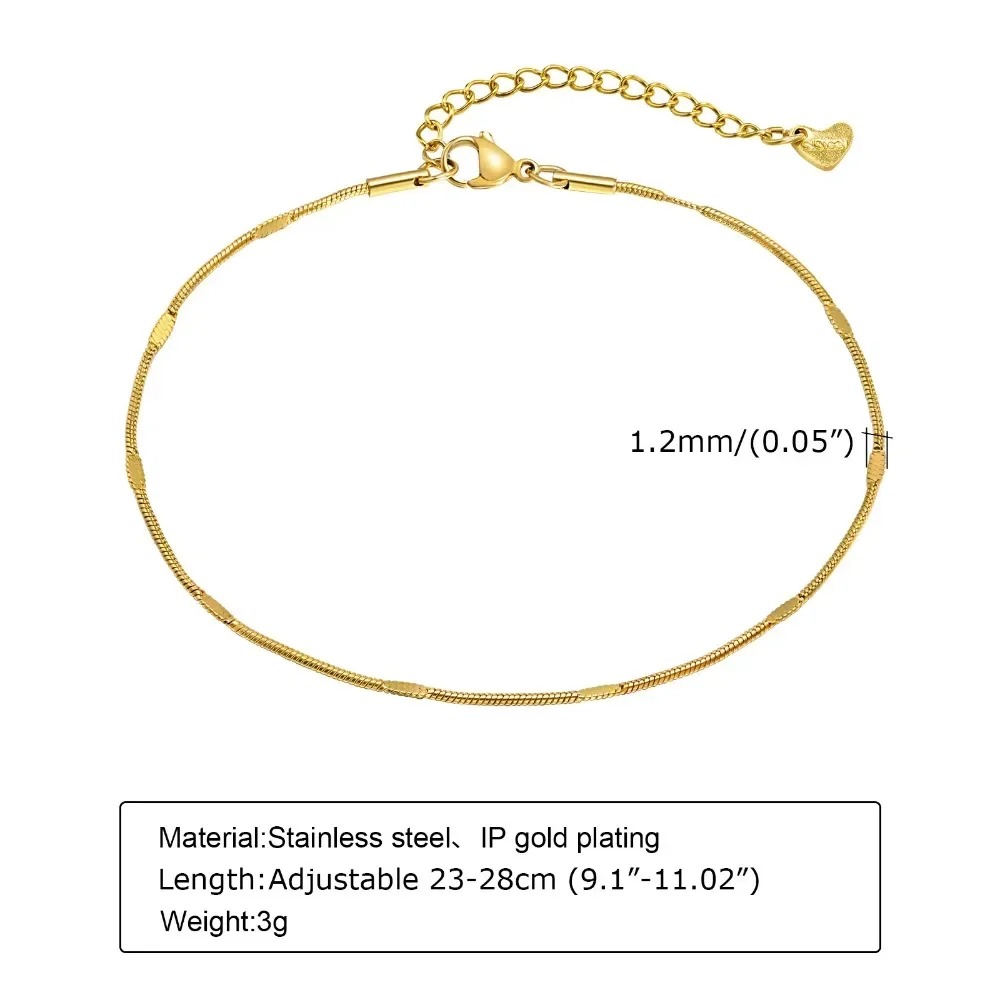 Women's Dainty Squashed Snake  - Jc Jewelry & Watches Photos avis et prix