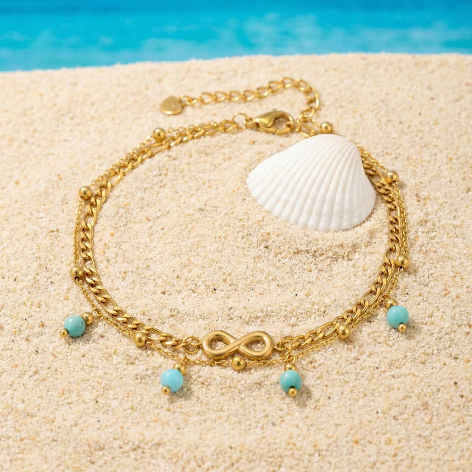 Vnox New Boho Double Layered I - Jc Jewelry & Watches Photos avis et prix