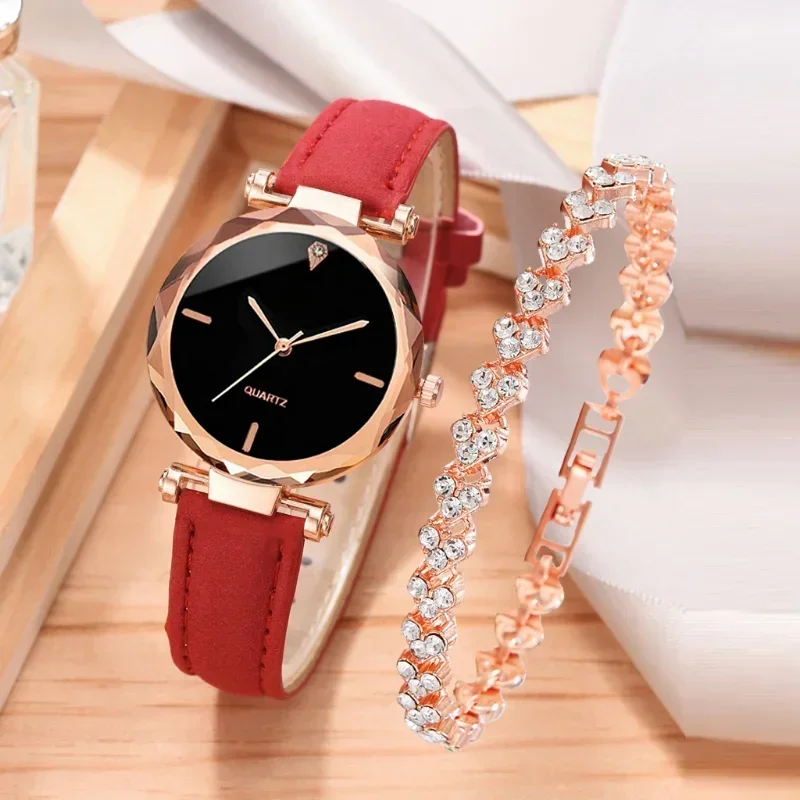 2PCS Set Luxury Watch Women Br - Jewelry Watches Women avis et prix