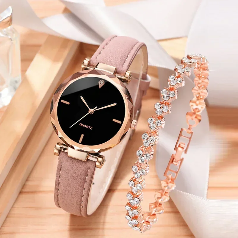 2PCS Set Luxury Watch Women Br - Jewelry Watches Women avis et prix