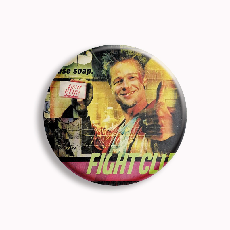Retro Classic Movie Fight Club - Vintage Brooch Pin avis et prix