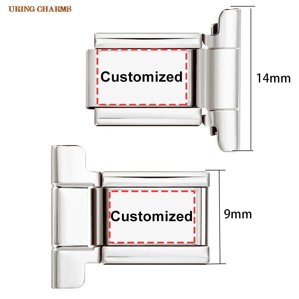 1 pair Picture Logo Customized - Jewelry Watches Men avis et prix