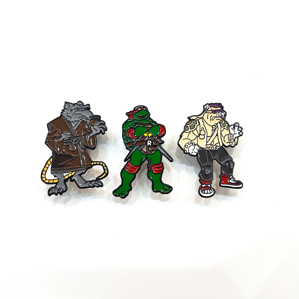 3pcs Vintage Ninja Turtles Pin - Vintage Brooch Pin avis et prix