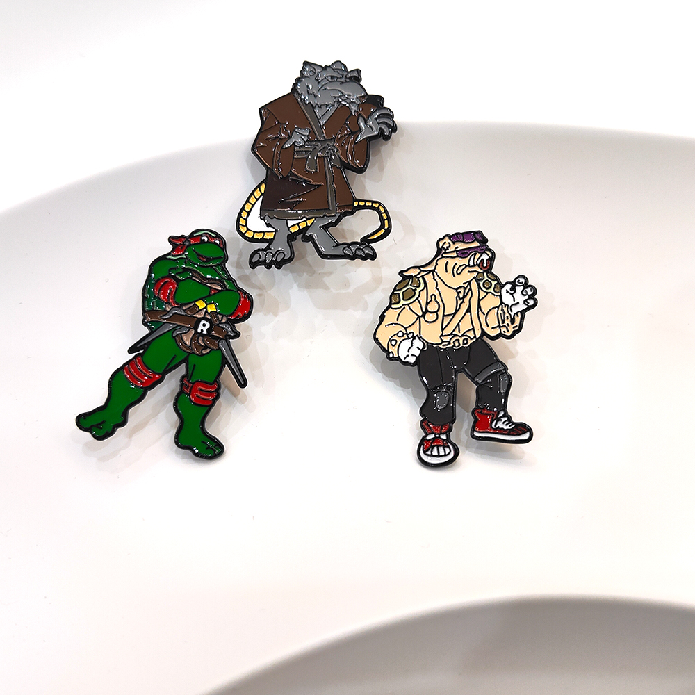 3pcs Vintage Ninja Turtles Pin - Vintage Brooch Pin avis et prix