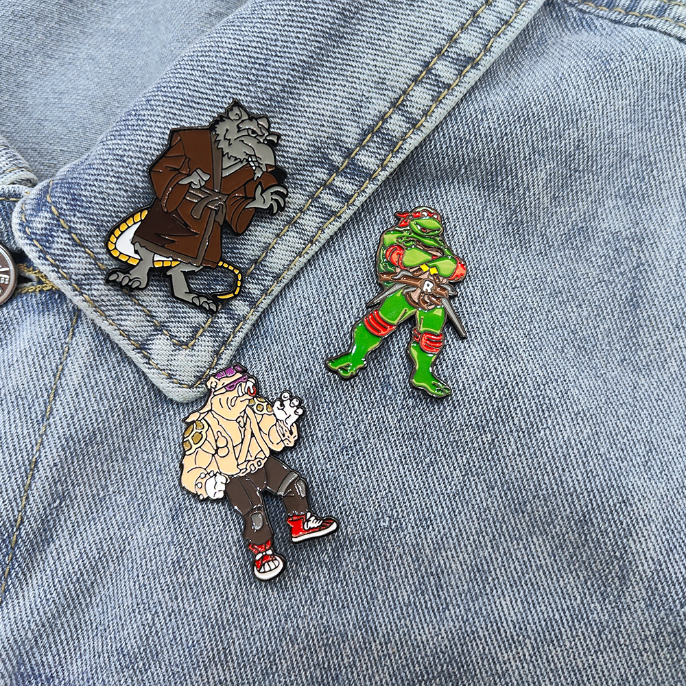 3pcs Vintage Ninja Turtles Pin - Vintage Brooch Pin avis et prix