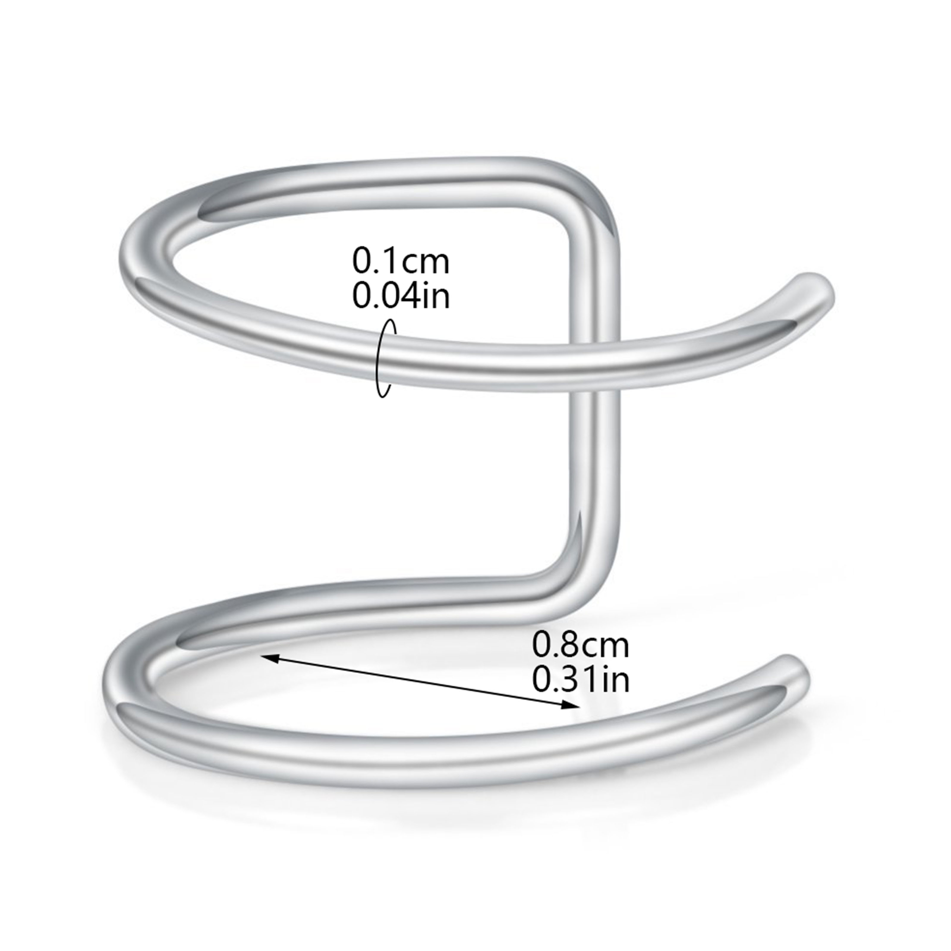 2pcs New No-Piercing Ear Cuffs - Ear Cuff No Piercing avis et prix