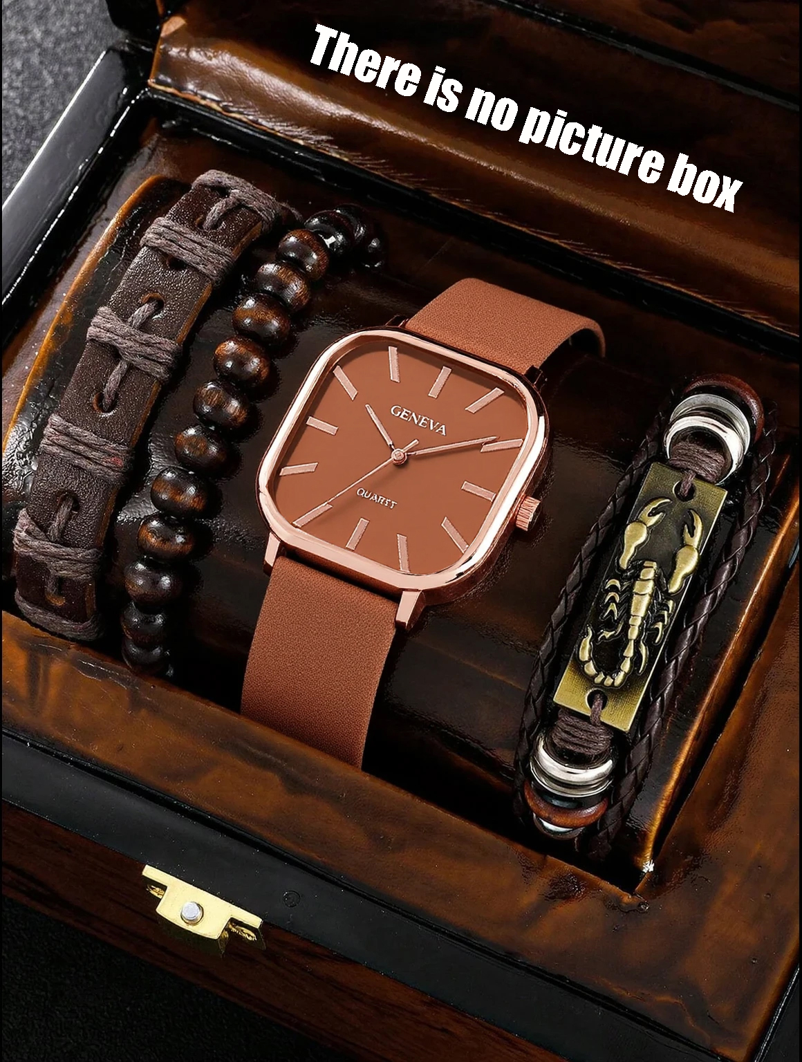 No gift box; men's leather str - Jewellery Watch avis et prix