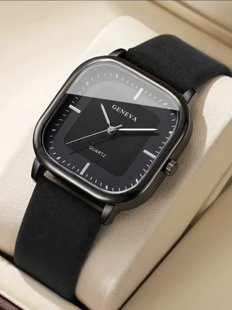 No gift box; men's leather str - Jewellery Watch avis et prix