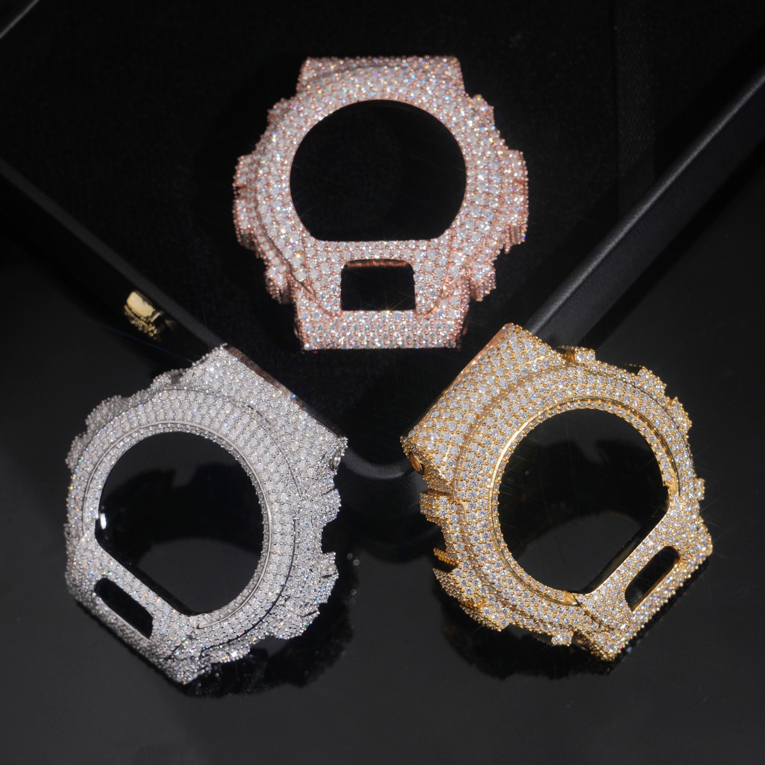 Bling Hip Hop Watch Case: Iced - Jewelry Watches Men avis et prix