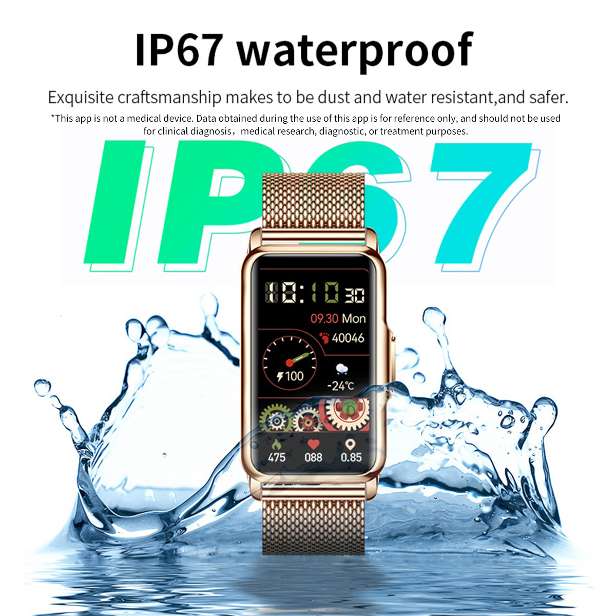 LIGE Smart Watch Men Women Fit - Jewelry Watches Women avis et prix