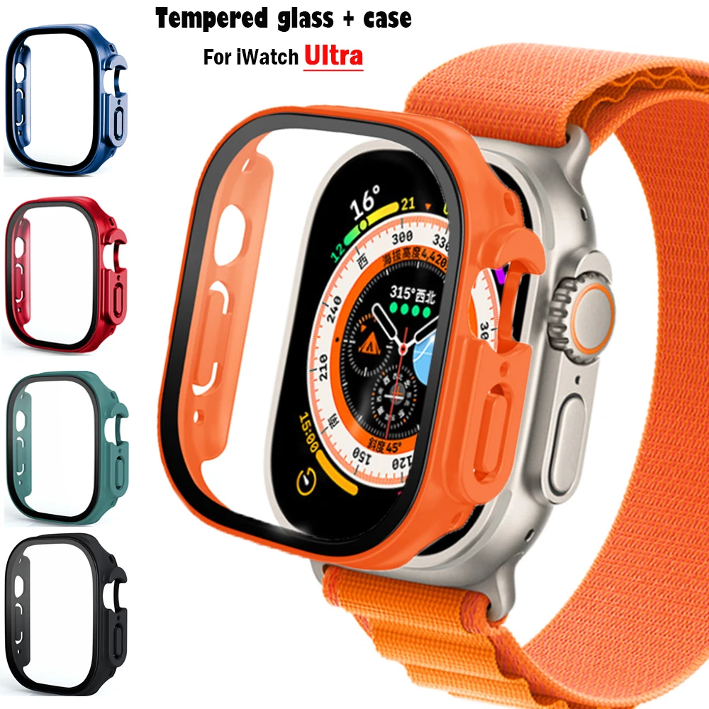 Glass+case For Apple Watch Ult - Jewelry Smart Watches avis et prix